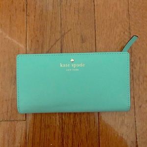 Kate Spade Mint Green Wallet